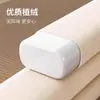 Perchero organizador para pantalones flocado, perchero cuadrado especial para pantalones, perchero antideslizante, multifuncional para el hogar, ahorra espacio.