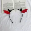 2026 Nuevo Sombrero de Mago Calabaza de Halloween Diadema Festival Broma Divertida Goma para el Cabello Lado Calavera Pinza para el Cabello Accesorios para el Cabello