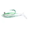 Hengjia Popular Señuelo de Pesca Recubierto de Plomo 11.5g 19.8g Señuelo Blando de Cola en T Señuelo Hundido para Pesca en Hielo