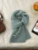 Cachecol Tricotado de Lã Misturada de Alta Qualidade, Macio e Ceroso, para Mulheres, Outono e Inverno, Novo Cachecol de Luxo, Fabricante, Atacado Transfronteiriço