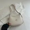 Bolso de Media Luna con Diseño de Nicho, Bolso Personalizado de Nueva Textura, Bolso de Hombro Único Retro con Lazo para Mujer