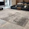 Alfombra estilo italiano para sala de estar, lujo ligero, alta gama, lavable y limpiable con paño, estilo minimalista, tapete para piso de dormitorio, impermeable y resistente a las manchas, área grande de cobertura total