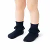 Calcetines de princesa de encaje de venta caliente transfronteriza para estudiantes y niños, calcetines de algodón transpirables para niñas, calcetines de encaje para baile al por mayor