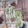 Traje de verano para niñas, para niños y mujeres, sin mangas, floral, pantalón antimosquitos, tres piezas, casual, verano, nuevo estilo, niña
