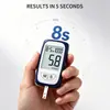 Medidor de Glucosa en Sangre, Instrumento Médico de Grado para Uso en Casa, Probador Automático de Glucosa en Sangre Sin Código, Versión en Inglés Transfronteriza