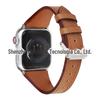 Adequado para Apple Watch pulseira de couro genuíno Applewatch Ultra especial em forma de fivela de pino iwatch pulseira fina