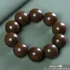 Venta Directa de Fábrica de Pulseras de Cuentas de Sándalo Dorado para Hombres y Mujeres, Pulseras de Múltiples Vueltas para Parejas, Cuentas de Oración y Joyería Decorativa al por Mayor
