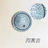 Anel de partida de um botão para carro, botão de ignição de cristal de diamante, anel decorativo, anel de partida criativo para carro, adesivos de decoração de interior de carro