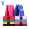 Esterilla de Gimnasia Yoga de PU para Deportes de Interior Abdominales Esterilla Plegable Engrosada Práctica de Baile Fitness