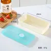 Caixa de Almoço de Plástico Selada Caixa de Conservação para Geladeira Caixa para Congelador Doméstica Caixa de Almoço Quadrada com Compartimentos Caixa de Almoço Portátil para Exterior