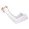 Mangas de Hielo de Nailon Mangas de Protección Solar para Mujer, Seda de Hielo para Ciclismo y Pesca al Aire Libre Protección UV Mangas Finas de Hielo, Mangas Largas para Sombrear del Sol
