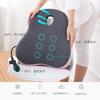 Cojín Sedentario de Espuma Viscoelástica Oficina Lumbar Asiento Cojín Protección Cintura Respaldo Ergonómico para Silla Protección Cintura