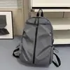 Mochila de viagem para atividades ao ar livre, nova moda de verão, leve, unissex, simples, versátil, estilosa, de grande capacidade, pode adicionar logo