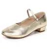 2025 Novos Sapatos de Dança Latina Sapatos de Dança Quadrada Sapatos de Dança com Solado Macio Sapatos de Dança Moderna Femininos Sapatos de Professor para Performance