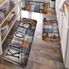 Alfombrillas de Cocina de Tira Larga Más Vendidas Juego de Dos Piezas Terciopelo de Cristal Resistentes a Manchas Antideslizantes para Platos y Tazas Anticaídas Transfronterizo