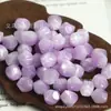 Novas Contas Hexagonais de Imitação Olho de Gato 10mm com Furo Reto para Pulseira Colar DIY Feito à Mão Acessórios Contas Redondas