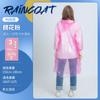 Chubasquero desechable de 7 colores, largo, de cuerpo entero, para exteriores, para adultos, universal, portátil, transparente, grueso