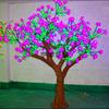 LED Artificial Paisagem Flor de Cerejeira Árvore Luz Brilhante Árvore Pátio Ao Ar Livre Luz de Engenharia À Prova D'Água Ao Ar Livre