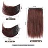 Pieza de peluca de cabello real, mini almohadilla para el cabello, almohadilla para la raíz del cabello, pieza reeditada, almohadilla natural invisible y esponjosa de una sola pieza, almohadilla para el cabello