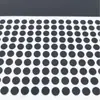 Almofadas Adesivas de Silicone Fosco Preto de Lado Único para a Indústria de Eletrodomésticos, Pés Antiderrapantes, Almofadas Autoadesivas Impermeáveis de Vedação