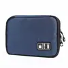 Bolsa de almacenamiento para cable de datos de viaje, bolsa para disco duro, bolsa organizadora de auriculares, bolsa digital a prueba de golpes, bolsa para power bank, algodón impermeable