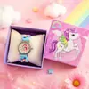 Relojes Infantiles Populares de Resina Transfronterizos al por Mayor, Relojes para Estudiantes de Primaria de Astronauta, Relojes de Regalo para Niños, Relojes de Cuarzo al por Mayor