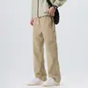 Ropa de Hombre Feng She / Pantalones de Trabajo Paracaidista Retro Americano para Hombre Primavera Otoño 2026 Nuevos Holgados Versátiles Casuales Largos