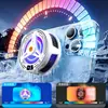Novo Cooler Magnético para Celular para Jogos e Transmissão ao Vivo, Resfriador de Celular com Resfriamento Semicondutor Dual-Core, Cooler de Carregamento