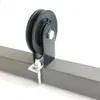 Polea de Rodamiento Fijo de Tubo Cuadrado Modificación Silenciosa Bricolaje Remo de Tirón Hacia Atrás Jalón Hacia Abajo Curl de Bíceps Accesorios de Fitness
