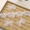 Lleno de Espíritu de Hada, Malla, Bordado Exquisito, Lazos, Accesorios Versátiles Hechos a Mano para el Cabello, Zapatos, Calcetines, Accesorios y Complementos para Ropa