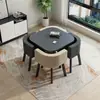 Juego simple de mesa y sillas de oficina para negociación, mesa creativa de recepción para tienda de té de leche, mesa redonda pequeña de recepción informal, mesa de comedor