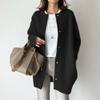 9 Colores en Stock Otoño 2026 Nuevo Chaqueta de Punto Ultrasuave Diseño Adelgazante Nicho Chaqueta Holgada para Mujer