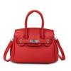 Bolso Satchel de Alta Gama Platinum Kelly para Mujer 2025 Primavera y Verano Nuevo Bolso de Hombro Simple Casual para Viajeros Bolso Cruzado