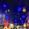 Luces LED de cruce de calles colgante de amor luces de iluminación luces de vacaciones de Año Nuevo calle peatonal calle comercial luces de modelado para exteriores
