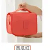 Nueva bolsa de acabado de viaje portátil bolsa de almacenamiento portátil al por mayor de fábrica gancho colgante almacenamiento bolsa de aseo bolsa de cosméticos plegable