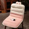 Cojín Cojín Integrado Oficina Sedentario Dormitorio Silla Respaldo Cojín Asiento Protección Lumbar Cojín para Grasa Almohadilla Calefactora de Regalo