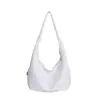 Bolso de lona estilo coreano minimalista de cielo estrellado para mujer, casual y versátil, bolsa de hombro tipo tote de gran capacidad para el día a día