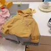 Sudadera de rayas para niña, ropa infantil de primavera y otoño, camiseta de manga larga, nuevo top elegante para bebé, camiseta básica, chaqueta