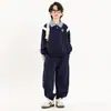 Conjunto de Otoño para Niños 2026 Nuevo Ropa Deportiva Infantil Moda Conjunto de Dos Piezas con Sudadera para Niños Medianos y Mayores Ropa para Estudiantes de Primaria y Secundaria