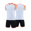 Traje de Uniforme de Fútbol de Manga Corta Personalizado para Adultos y Niños, Ropa Deportiva del Mismo Estilo, Uniforme de Competición, Uniforme de Entrenamiento, Camiseta en Stock Listo Grupo