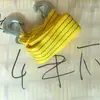 Cuerda de remolque para coche correa de remolque engrosada 3 metros 4 metros 5 metros 8 toneladas cuerda de tracción suministros de emergencia para coche para exteriores engrosado