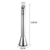 Columna de ceniza vertical para vestíbulo de hotel, columna de humo, columna de colillas de cigarrillos fija, cubo de basura exterior, área de fumadores, cubo de humo