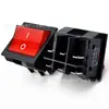 Kcd9 Panel Grande Sin Luz 30A Alta Corriente Interruptor de Barco Máquina de Soldar Alto Poder Interruptor de Encendido Basculante