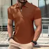 Suéter de verano 2024 nuevo de venta rápida Amazon Camisa POLO con cremallera polo deportivo para hombre fabricantes venta al por mayor