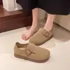 Sapatos Birkenstock retrô de sola macia para mulheres, novidade outono 2026 estilo japonês slip-on casuais versáteis mocassins Birkenstock
