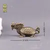 Juego Completo de Todas las Figuras de Hijos de Dragón de Latón: Colgantes Pequeños de Bixi, Liwen, Pula, Bi'An, Qionu, Yazi, Suan Ni, Chaofeng y Nuixi