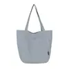 Bolsa feminina de nylon, grande capacidade, cor sólida, leve, versátil, adequada para o trajeto diário, bolsa tote, bolsa transversal, bolsa feminina de nylon
