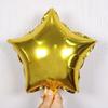 Globo de Película de Aluminio de Cinco Estrellas y Corazón de 10 pulgadas Atmósfera Decorativa Celebración Fiesta de Estrella de Cinco Puntas Creativo Soñador
