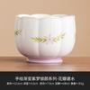 Tazón de Té Morado Degradado de Fábrica Jianshui Dream Lock Lavador de Té Cerámica Pintada a Mano Tarro para Residuos de Té Accesorios de Ceremonia de Té de Alto Valor Lavador de Pinceles
