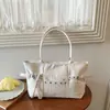 2026 Nuevo Bolso Cubo de Alta Gama para Viajes Diarios para Mujer, Bolso de Hombro Cruzado con Patrón de Rombos, Bolso de Mano Versátil de Moda de Nicho